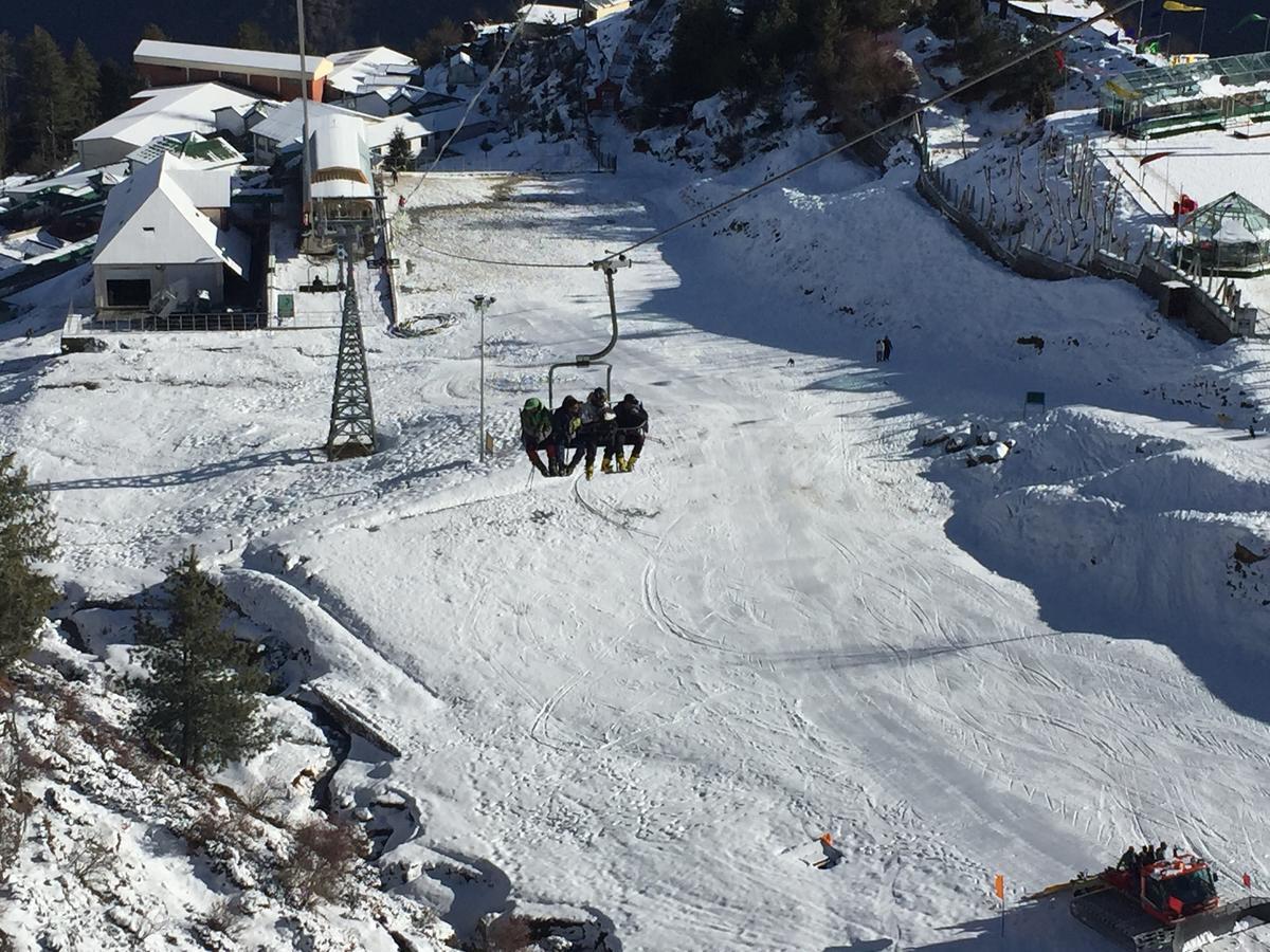 Clifftop Club Auli Joshīmath Dış mekan fotoğraf